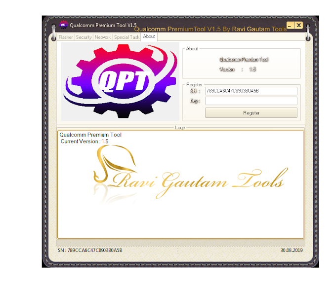 Qualcomm PremiumTool V1.5 By Ravi Gautam Tools