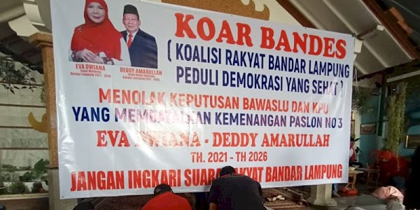 Tolak Diskualifikasi Eva-Deddy, Relawan Koar Bandes Siap Gelar Unjuk Rasa