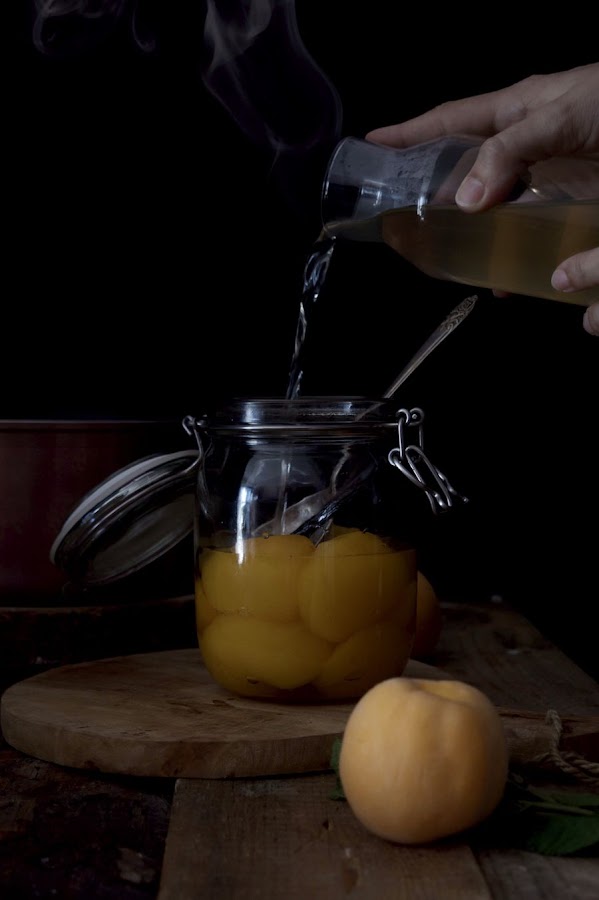 Melocotones-en-almíbar