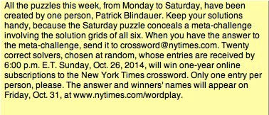 Solution to Evan Birnholz's Dec. 27 Post Magazine crossword, “5×5” - The  Washington Post
