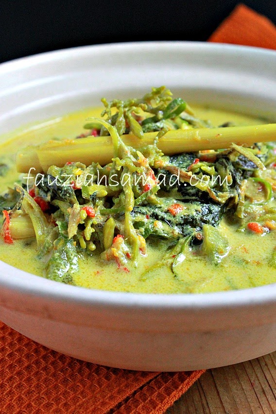 Masak Lemak Pedas Pucuk Dan Bunga Betik Fauziahsamadcom