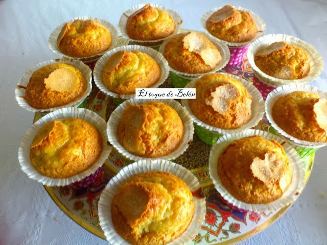 Magdalenas de mantequilla