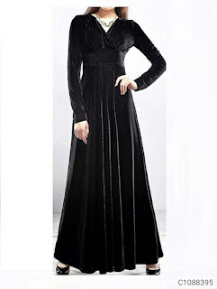Women's Velvet Solid Dresses