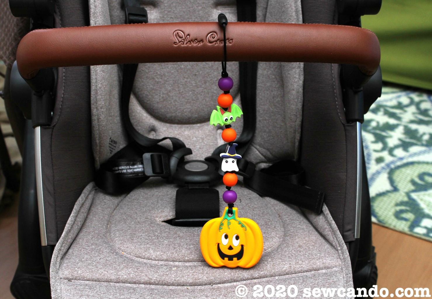 Sew Can Do Little Halloween Silicone Teether Toy