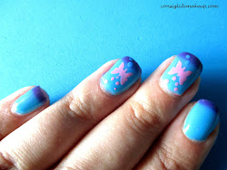 butterfly nail design simple 1
