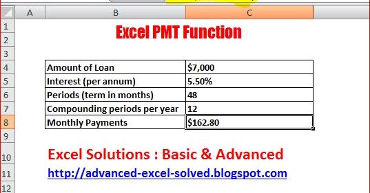 Full form of pmt in excel deals