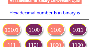 Convert the Hexadecimal number 5A to Binary