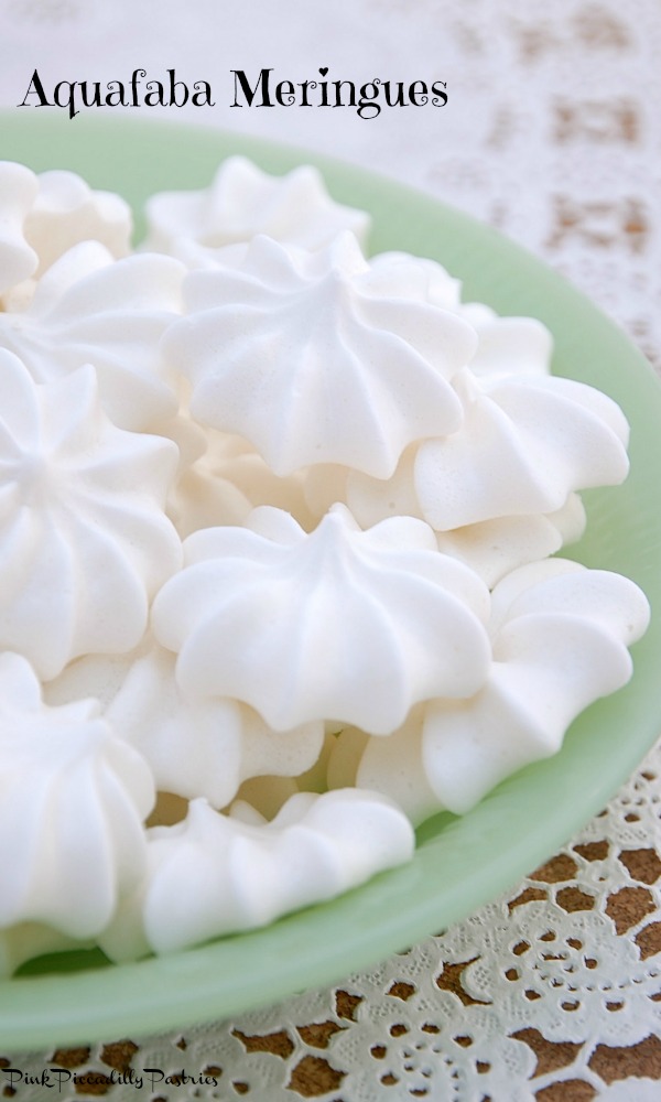 Pink Piccadilly Pastries STOP!! Don't Toss that Chickpea Liquid