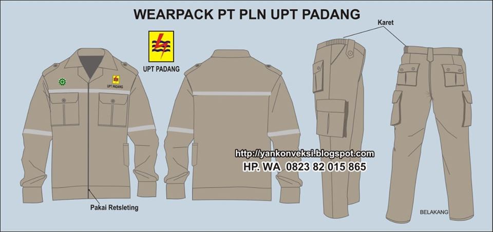 WEARPACK BAJU LAPANGAN PLN