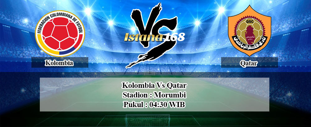 Prediksi Kolombia vs Qatar 20 Juni 2019