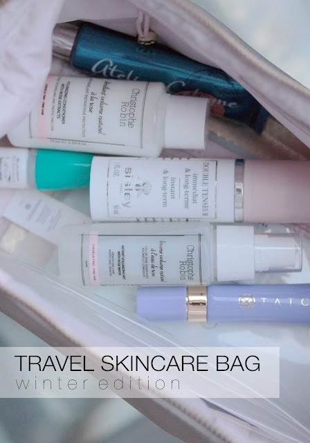TRAVEL | My Skin Care Bag, Winter Edition
