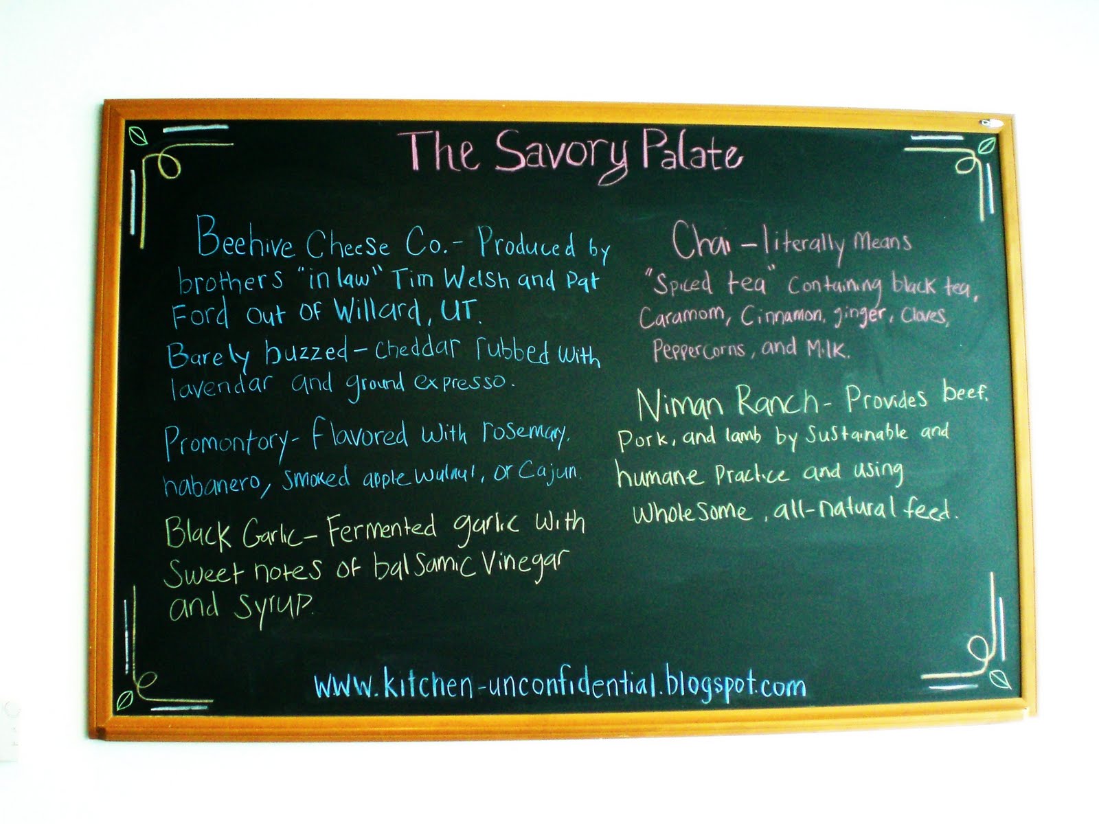 Psychedelicious A la Carte Kitchen Week 7