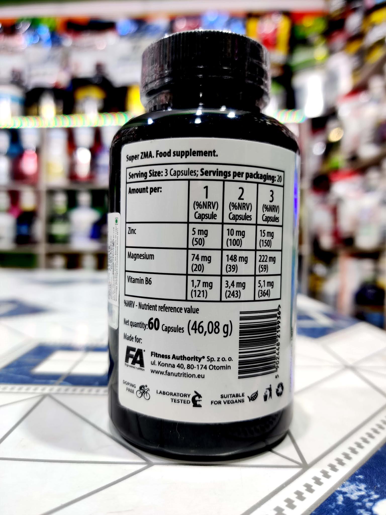 Muscle Blaze ZMA 60 Tablets NCR FOOD Supplements