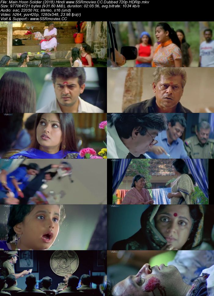 Main Hoon SOLDIER (2018) Hindi Dubbed 720p HDRip Full Movie Download