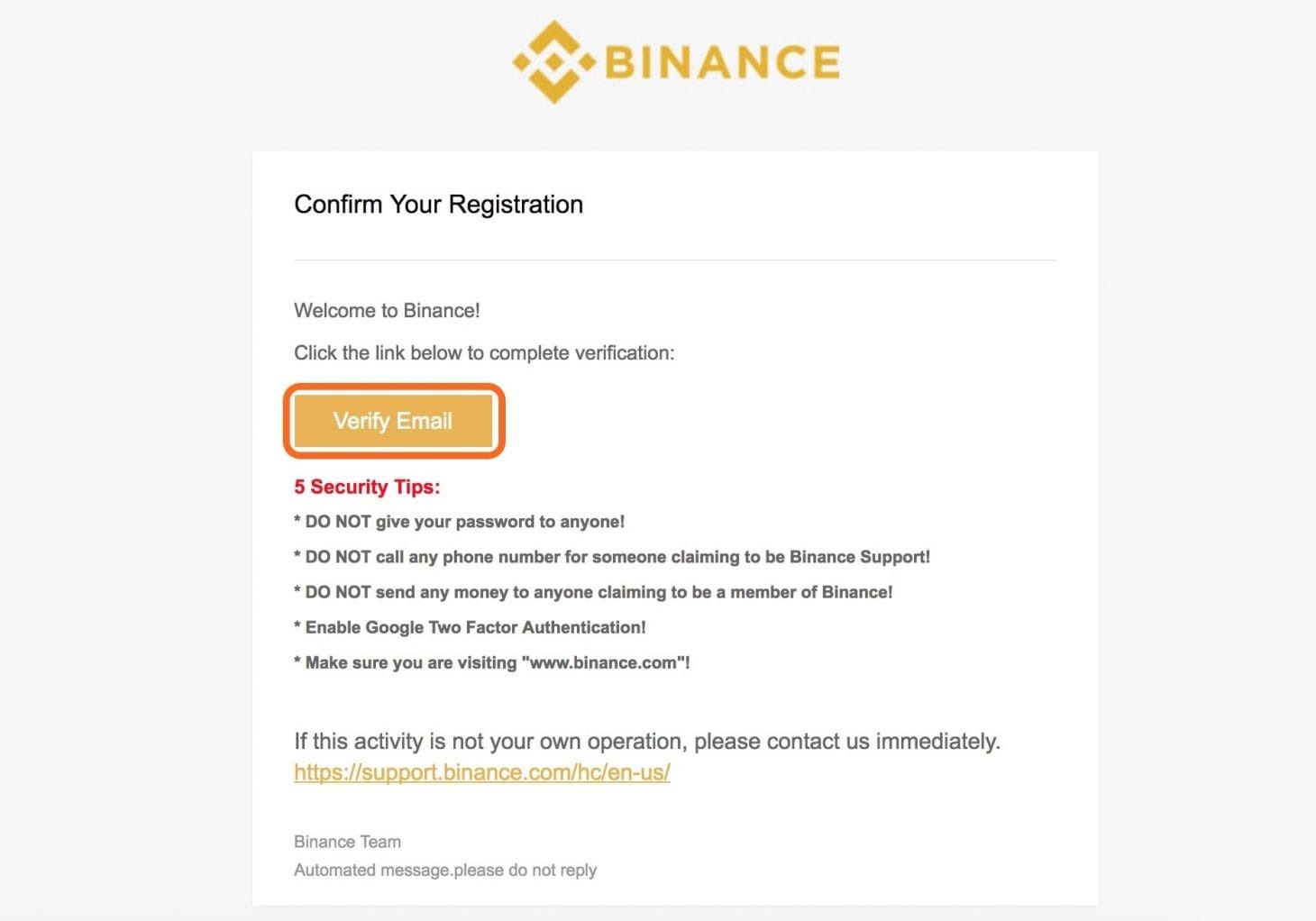Binance register Binance Registration stepbystep manual for newbie