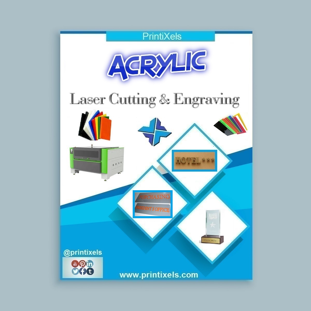 Acrylic Laser Cutting & Engraving