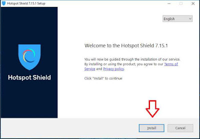 cara menggunakan hotspot shield