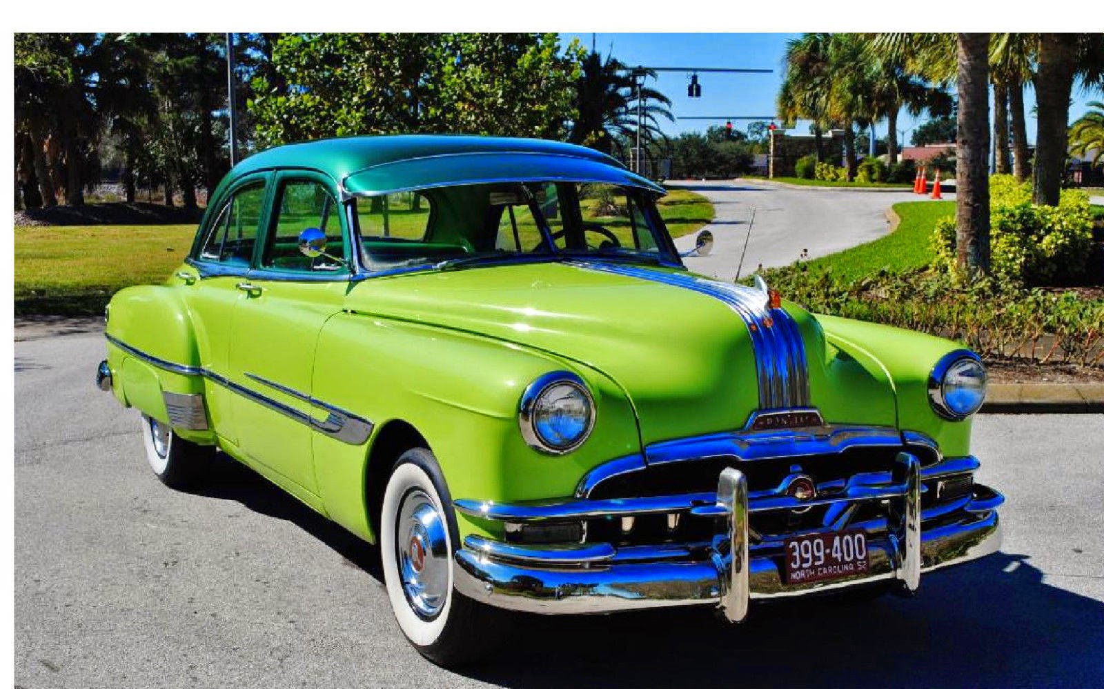 All American Classic Cars: 1952 Pontiac Chieftain DeLuxe 4-Door Sedan