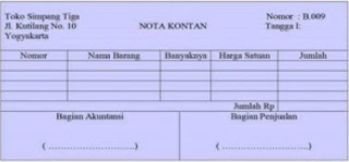 Pengertian Nota Faktur Dan Kuitansi