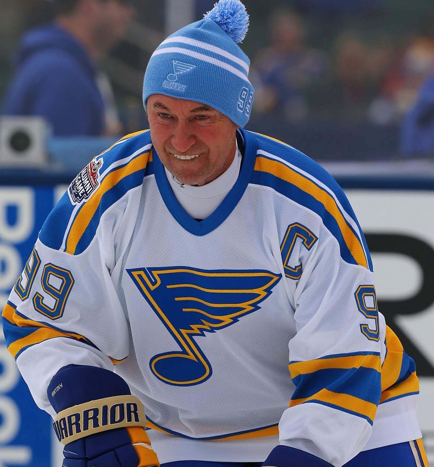 99 Wayne Gretzky St. Louis Blues CCM authentic on ice jersey