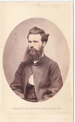 Young man in check jacket, Nevin & Smith, Hobart 1868