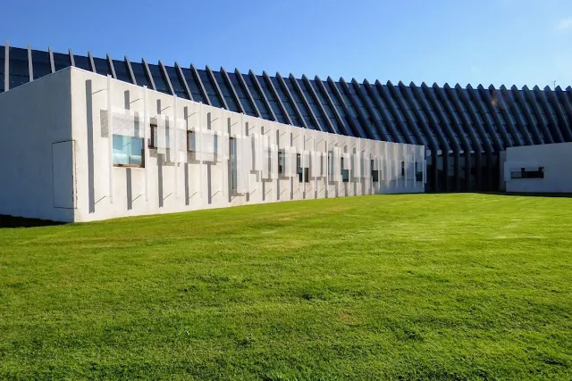 Norræna húsið (Nordic Cultural Center) in Reykjavik Iceland