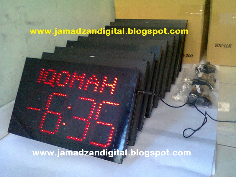 Jam Digital Masjid Jadwal Sholat Digital Elektronik
