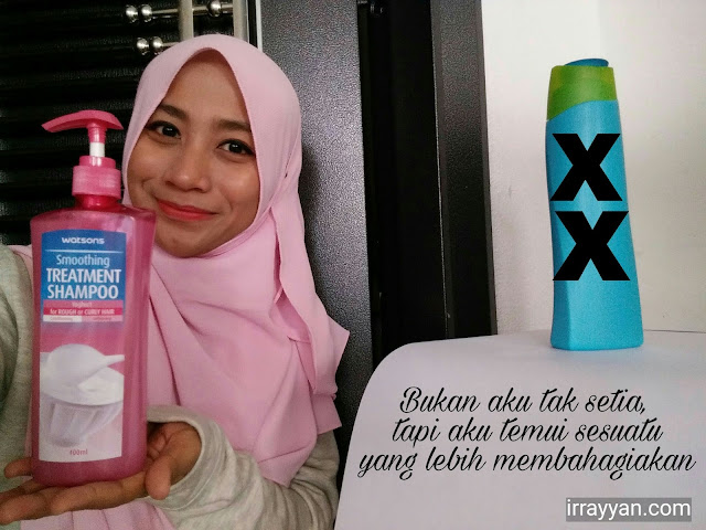 Switch Shampoo to Watsons Treatment Shampoo Yogurt Watsons Treatment Shampoo Yogurt