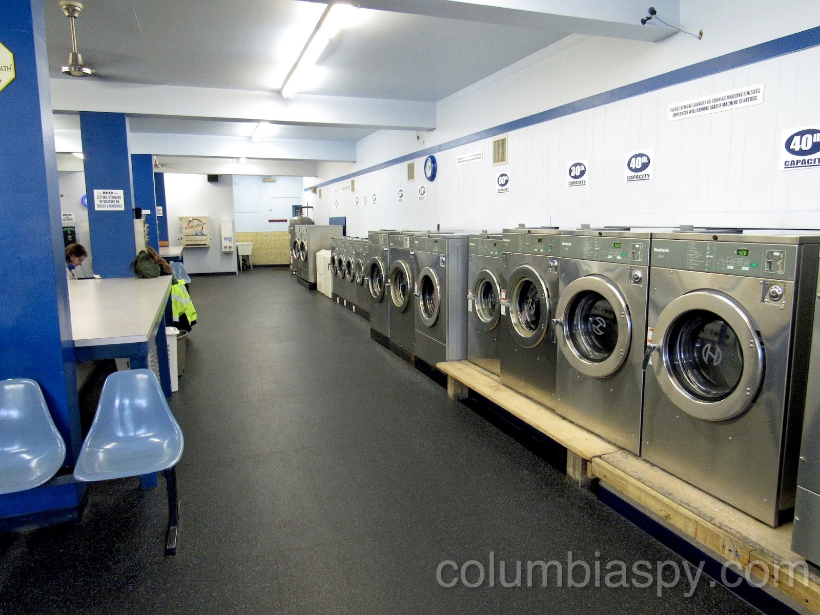COLUMBIA SPY Union Street Laundromat is OPEN for business after