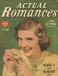 Actual Romances Comic