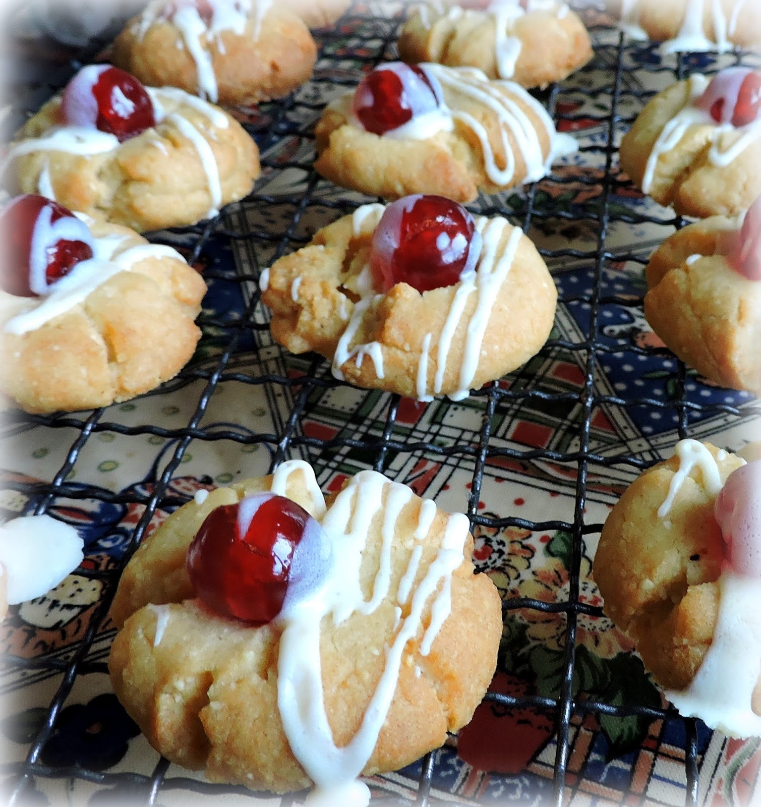 The English Kitchen Cherry Almond Cookies