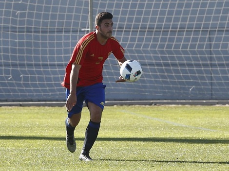 Málaga, Álex Robles juega los 90 minutos con España Sub-19