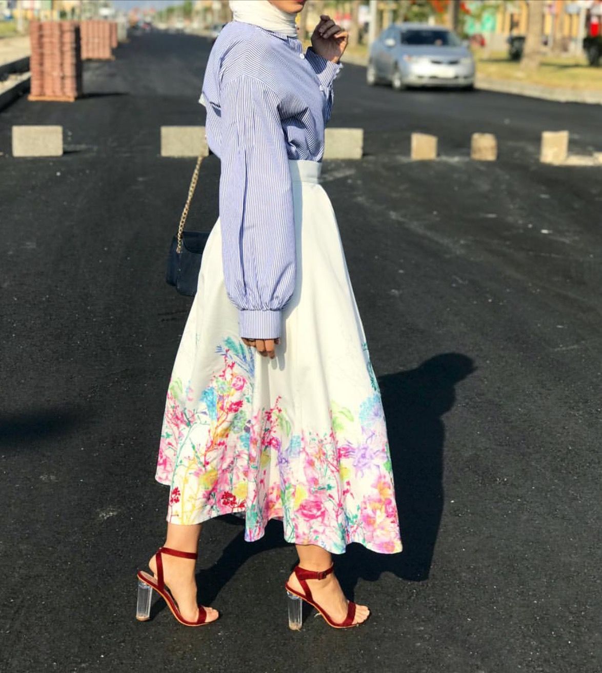 15 Meilleures Robes Hijab Fleurie De 2019 Hijab Fashion And Chic Style