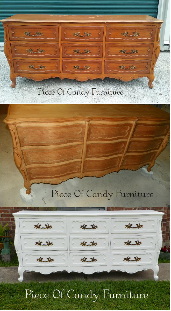 Piece Of Candy Furniture French Provincial Bombay White Dresser