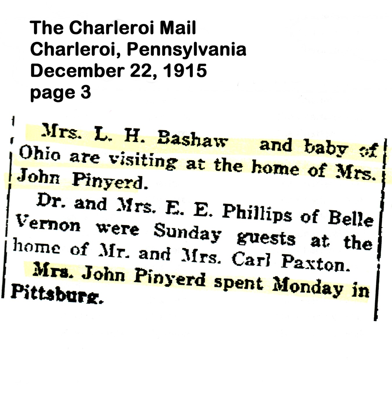 Flipside Friday Family ProfileEleanor Poole Bashaw