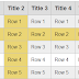 jQuery Highlight Table Row and Column On Mouseover