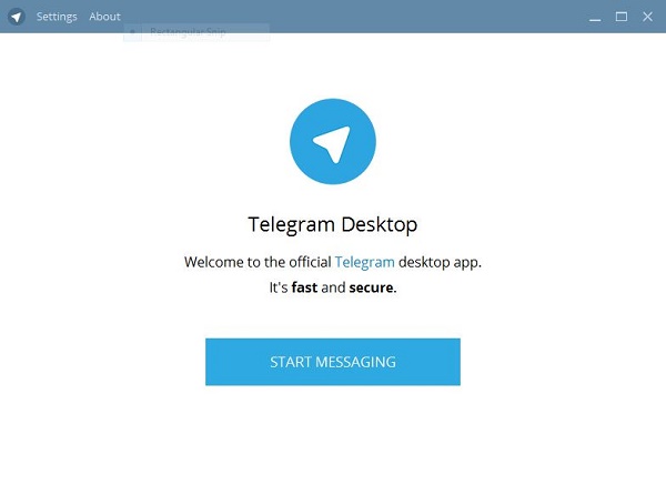 Membuat Telegram di Desktop