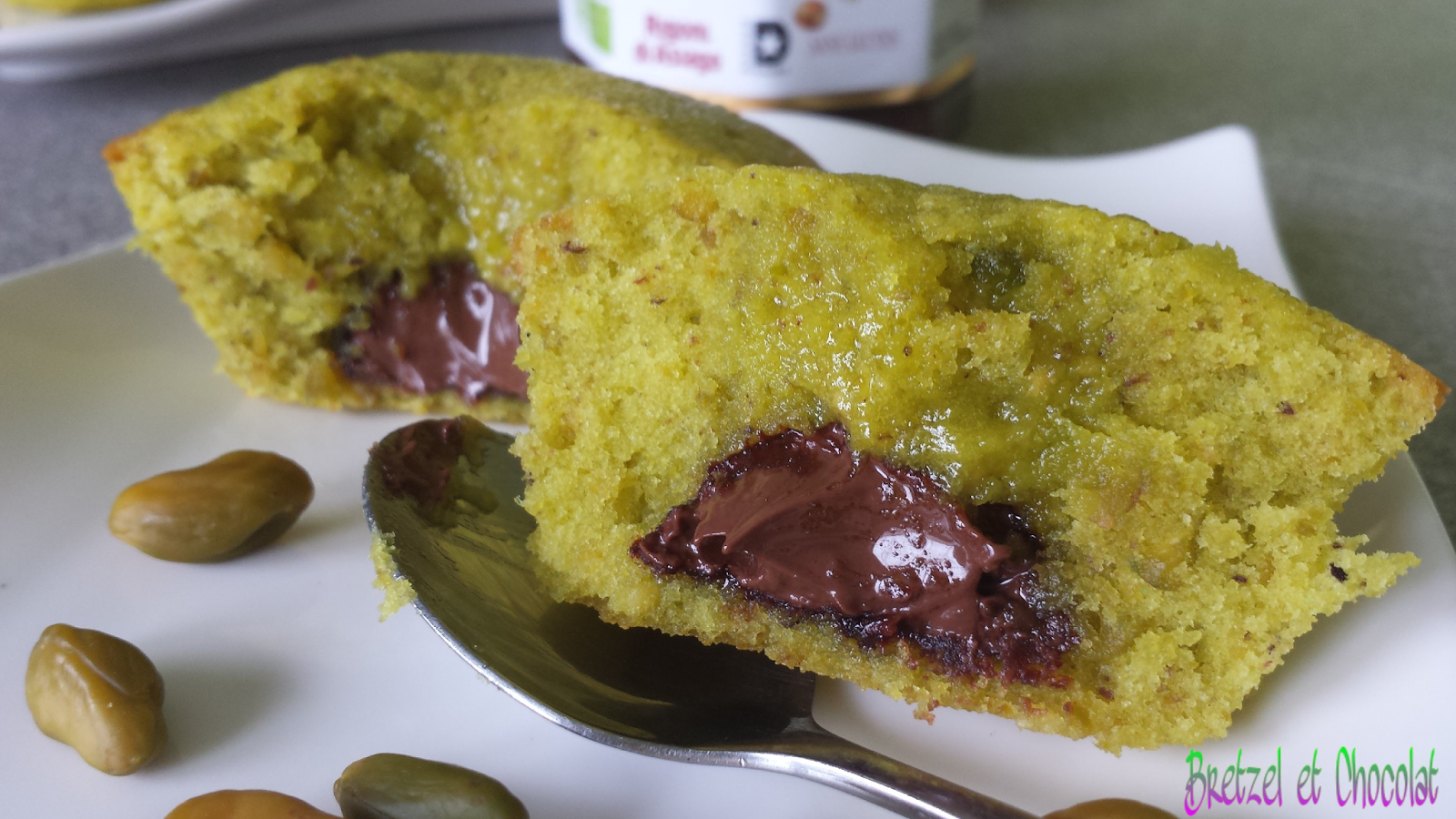 Bretzel et Chocolat Moelleux Pistache Nutella