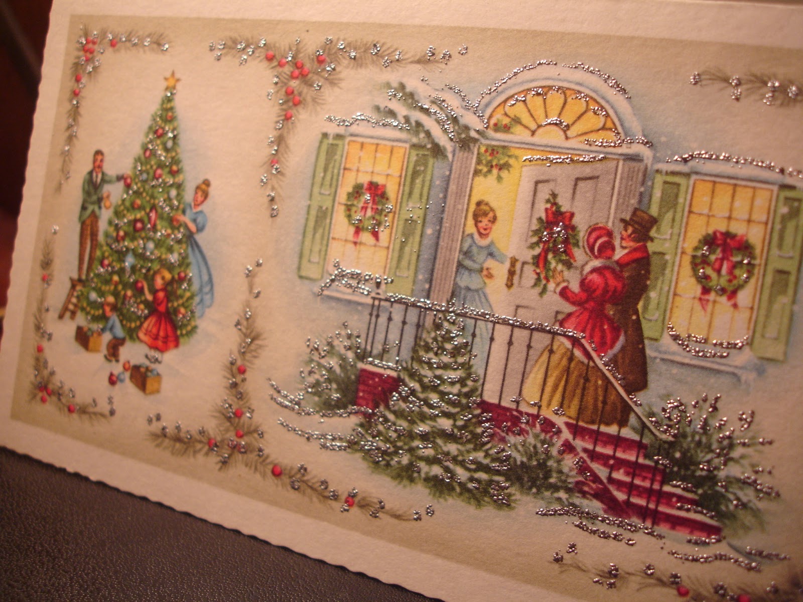 The Paper Compass Nostalgia Vintage Christmas Card