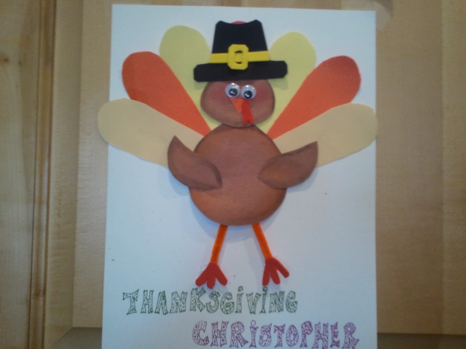 Manitas Creativas: Turkey de papel (Thanksgiving)
