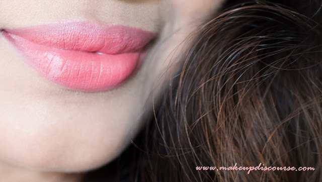 Lotus Pure Colours Lipstick in Carnation: Review, Photos, Swatches and LOTD, Lips of the Day