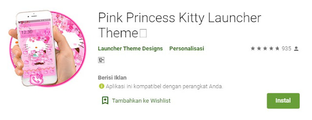 Tema Hello Kitty Android Lucu