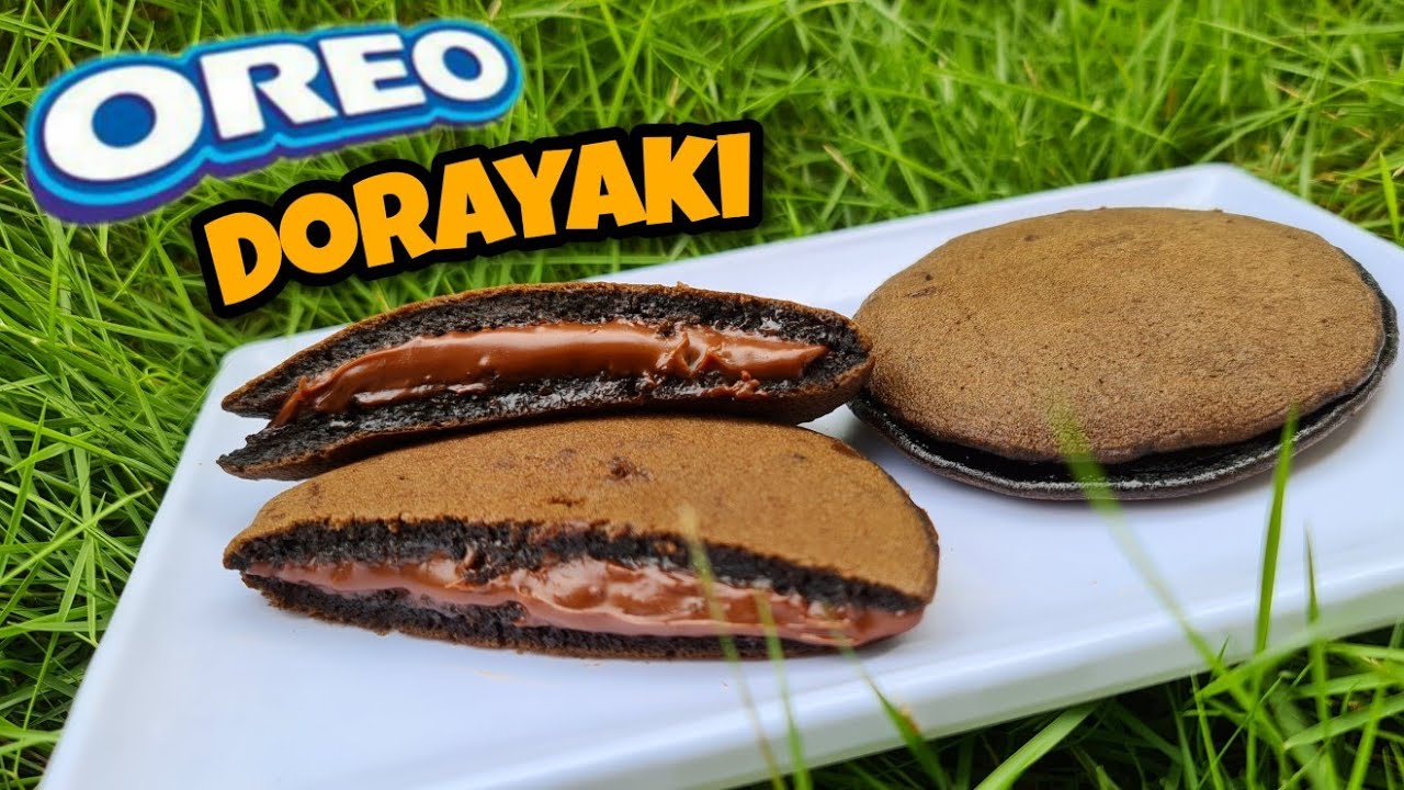 CARA MEMBUAT DORAYAKI OREO DENGAN ISIAN NUTELLA Resep
