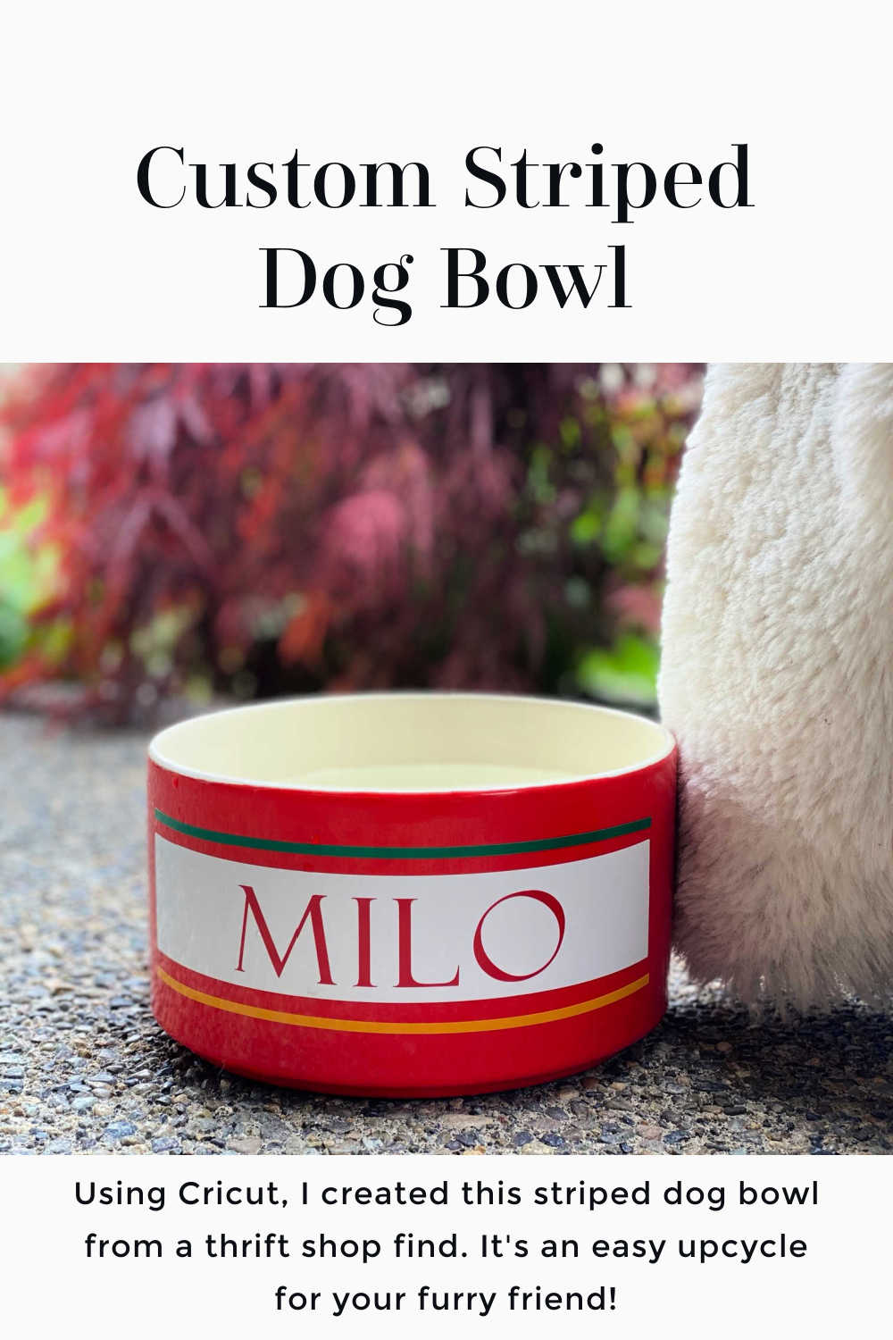 DIY Patio Update on a Budget with the Cricut Explore Air