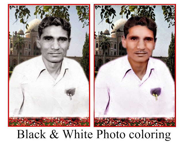 Black and White Photo Coloring 