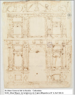 1649 - ALTAR MAYOR DE IGLESIA CAJICA Fundación - Fundesof