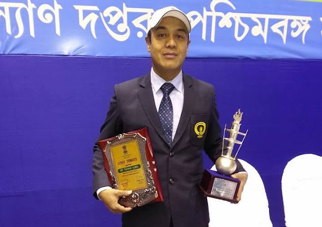 Tirlok Subba receives Bengal Khel Samman award for Taekwondo