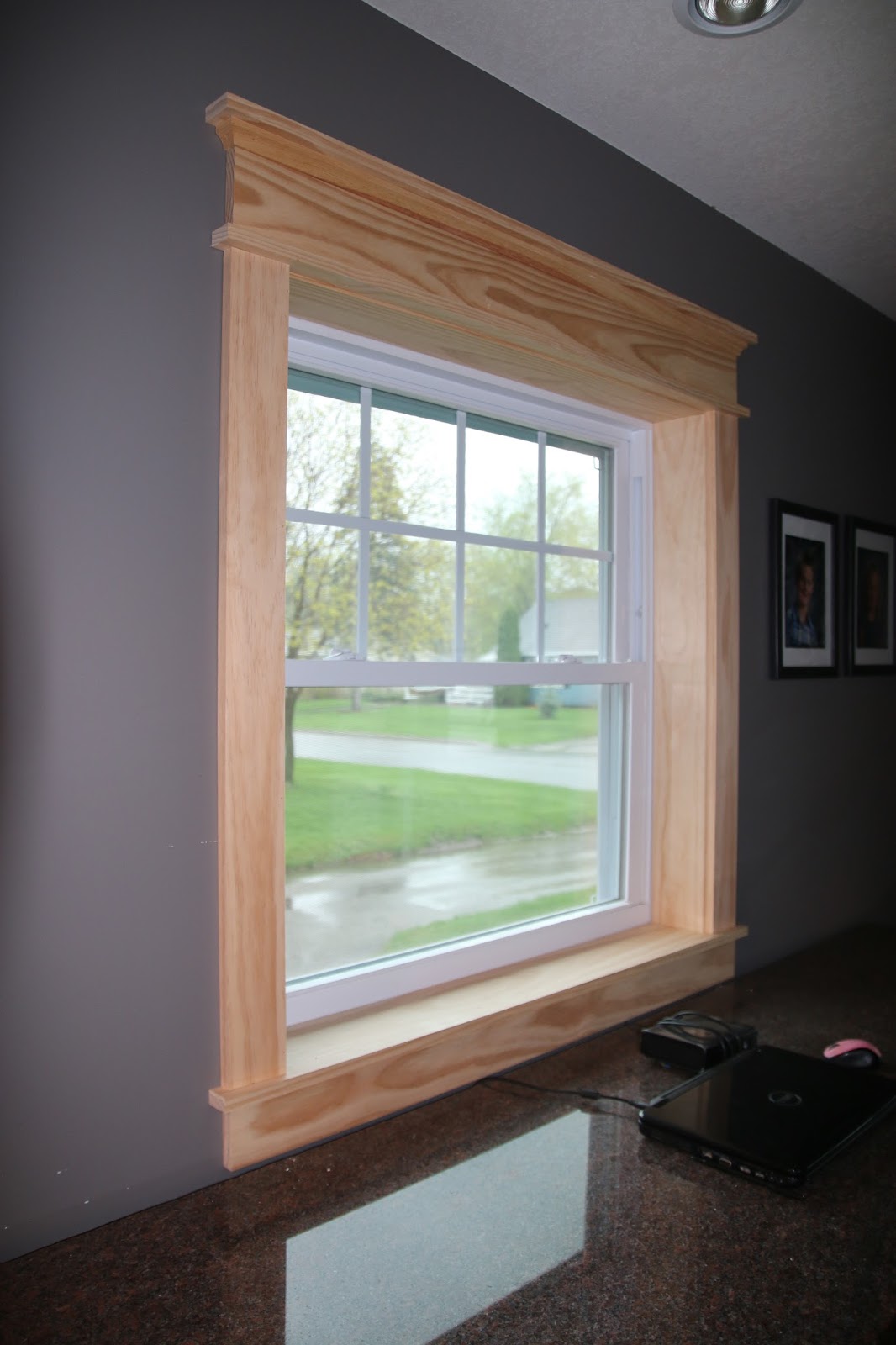 Our New House Office Window Trim (4/24/16)