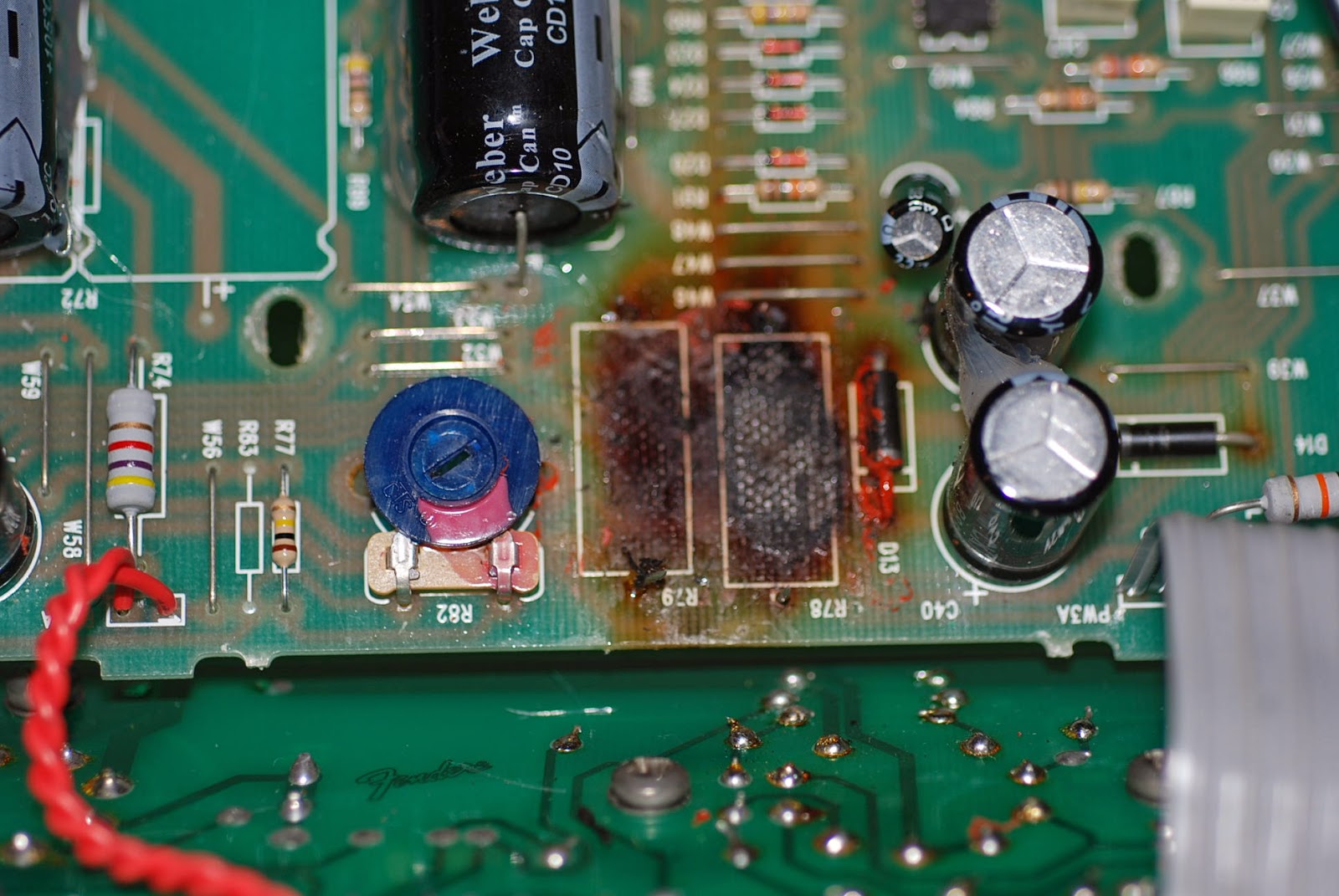 Judybox Revival Burned Up With Cement Resistors