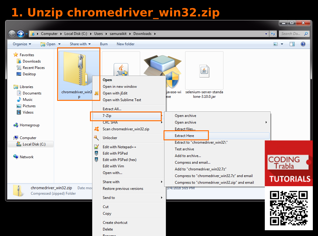 download chrome driver download chrome driver